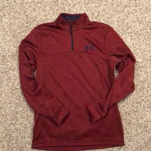 Half zip sweatshirt